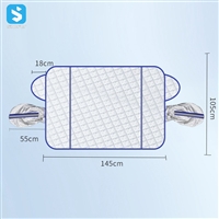 Automobile snow shield, winter front windshield, snow shield, magnetic light absorbing curtain fabric, sun shield, sun protection and heat insulation for car